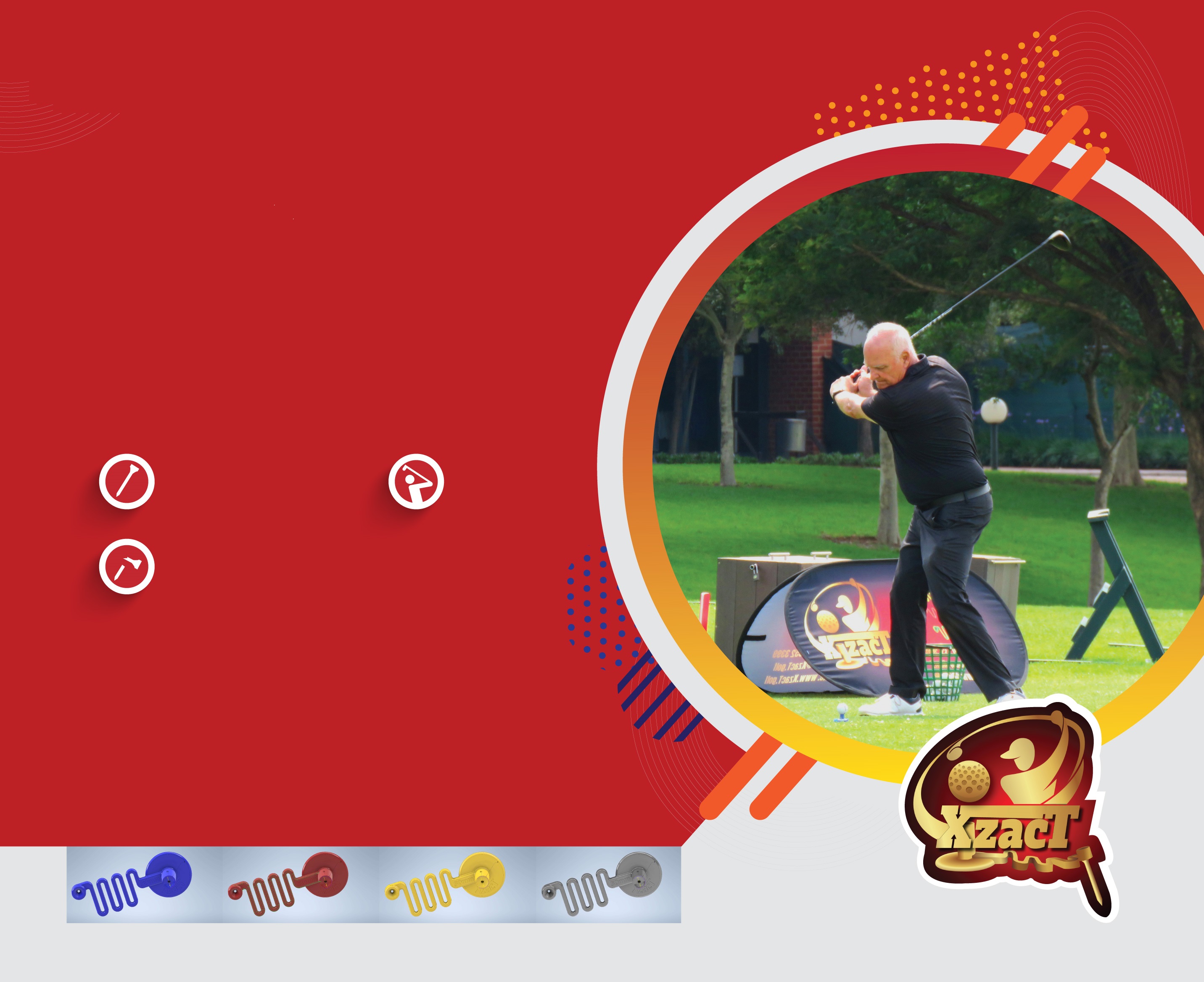 XzacT golf Practice Tee